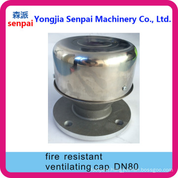 Gas Station Parts Dn80 Fire Resistant Ventilationg Cap/ Fire Resistant Cap